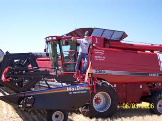 Daniel Safty 2006 Odegard Harvesting Crew