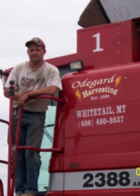 Eric Bertram 2007 Odegard Harvesting Crew