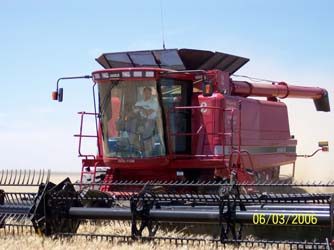 Eric Bertram 2006 Odegard Harvesting Crew