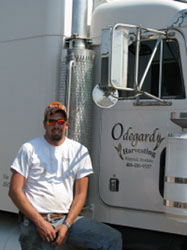 Adam Odegard Odegard Harvesting Crew