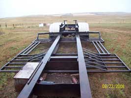 Combine A frame trailer for sale