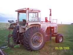 White tractor for sale