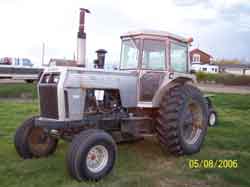 White Tractor for sale