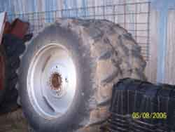 White Tractor